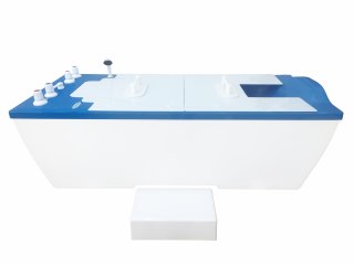 Ванна бальнеологическая "Оккервиль" с крышкой на ванну для применения с сероводородной водой