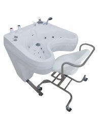 Ванна Истра Р и стул для камерных ванн, устойчивый к любым агрессивным средам