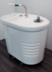 The body of the control panel of “Vuoksa” Charcot’s shower (model “Economy Optima”) can be made in any color design according to RAL palette