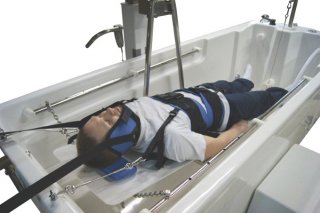 All types of bandages for “Atlanta” hydrotherapy complex are made of non-wetting PVC fabric VOVALON