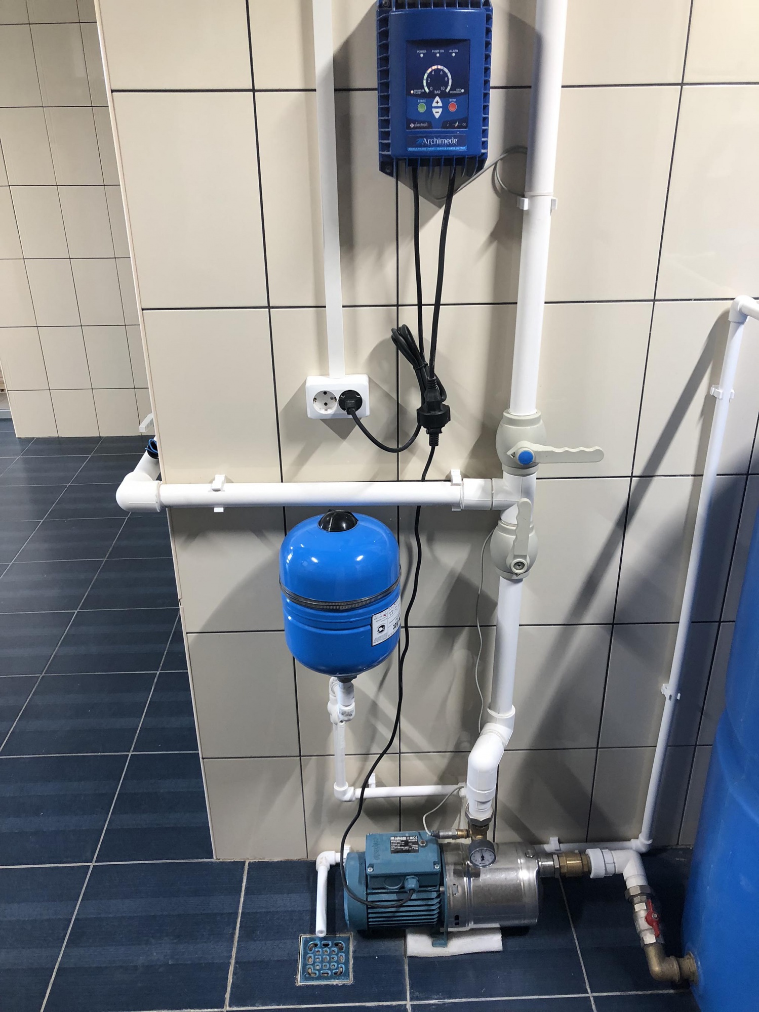  станция для повышения давления воды