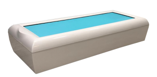 “AQUASPA” water couch for therapeutic wraps with heating