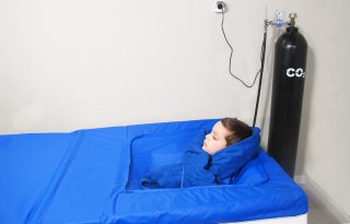 Процедура - пароуглекислая ванна для ребенка