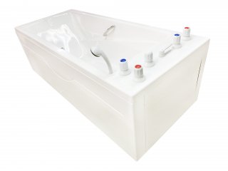 Профессиональная бальнеологическая ванна «Оккервиль» с белой фурнитурой