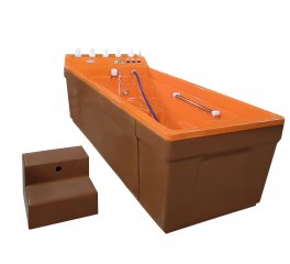 Ванна «Гольфстрим» предназначена для комфортного проведения процедур подводного душ-массажа (ПДМ)