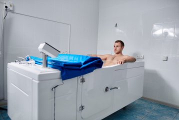 Пароуглекислая ванна в санатории Солнечный, Кисловодск 