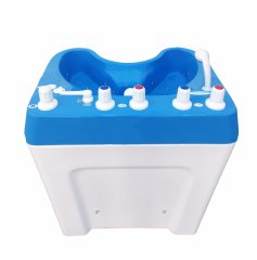 Ванна ИСТРА-Р с фурнитурой из пластика белого цвета для агрессивной воды и дополнительным краном для минеральной воды (1шт)