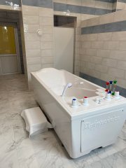 Ванна бальнеологическая Оккервиль для агрессивных сред, оснащение санатория "Амра", Гагры, Абхазия