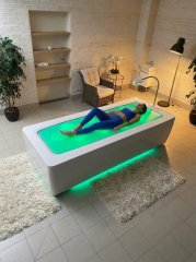 Кватроджет Плюс кушетка: водный массаж и эргономичный дизайн