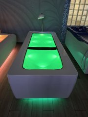 Кушетка Квадроджет плюс — зелёная подсветка